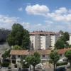 Vue depuis la terrasse-véranda à l'étage 5